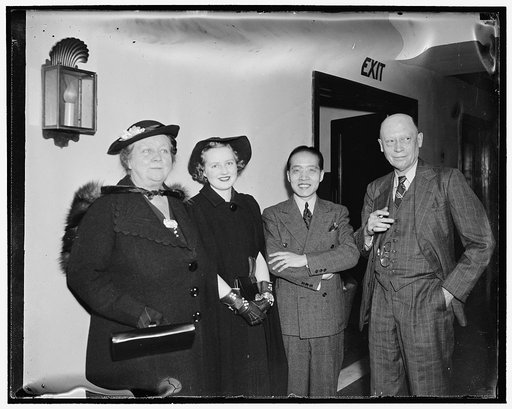 ...]Y., Lieut. Sec. Chinese Embassy, 3/10/38