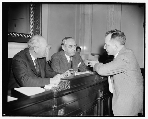 Treasury aide suggests retention of undistributed profits tax. Washington, D.C., March 22. Appearing before the Senate Finance Committee today, Undersecretary of the Treasury Roswell Magill suggested retention of the undistributed profits tax in the new revenue bill and strongly recommend eliminatio