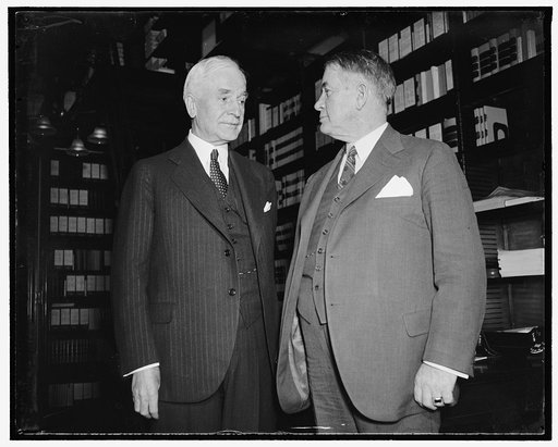 Sec. of State Cordell Hull & Sen. Alben Barkley of KY