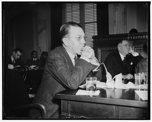 Another destroyer of records. Washington, D.C., March 29. Ralph F. Smith, President of the Corporation Service Bureau, a Cleveland, Ohio, detective agency, today told the Senate Civil Liberties Committee that he has destroyed all records of his "industrial work" prior to January 1.1937. He testified