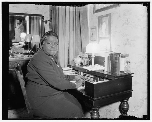 Mary Bethune, in charge of the Colored Section NYA