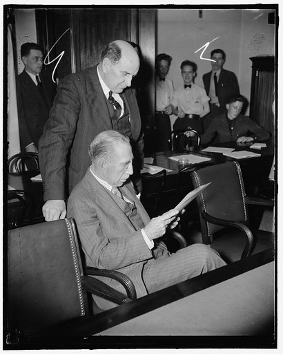 Rhode Island Solon. Washington, D.C., March 31. A new and informal picture of Senator Theodore F. Green, democrat of Rhode Island, 3/31/38