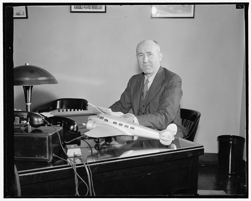 Denis Mulligan, Chief of the Bureau of Air Commerce, Department of Commerce, 3/27/38