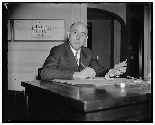 New Chief Usher at White House. Washington, D.C., April 5. Howell F. Crim has just been named by President Roosevelt to the chief usher at the White House, succeeding Raymond Muir who has been appointed Assistant to the Chief of the International Conference Division of the State Department. Crim has