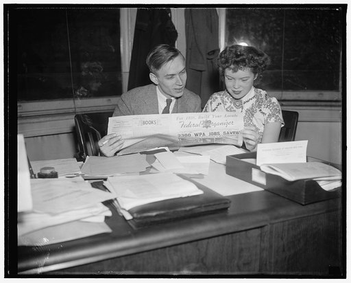 Marion Hepburn & Arthur Goldschmidt, U.F.W. School