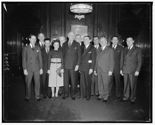 Nat'l Assn. of Post Masters with Farley, Jan. 14, 1938