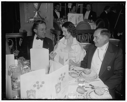 Sen. Carl Hatch, Mrs. Sherwood Jones, Soterios Nicholson