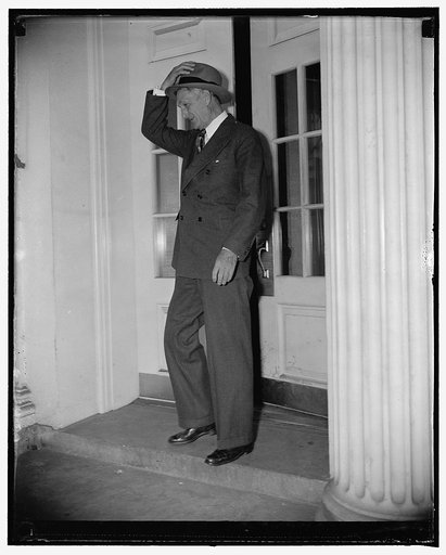 Senator McAdoo asks pardon for Townsend. Washington, D.C., April 15. Senator William McAdoo, D. Calif, went to the White House today to renew his appeal for a presidential pardon for Dr. Frances E. Townsend. McAdoo based his claim for clemency on the grounds that Townsend was too old to undergo the 