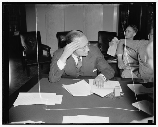 Presents U.S. Treasury views. Washington, D.C., May 12. Wayne Chatfield Taylor, Assistant Secretary of the Treasury, today told the Senate Banking and Currency Committee that the Treasury Department is oppose to the Bulkley Bill which seeks to expand the Home Owners Loan Corporation and the Federal 