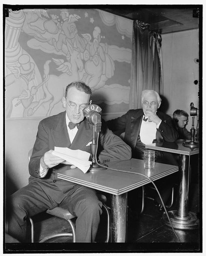 Congressman James J. Melon of N.Y. on Cavalcade of Labor broadcast