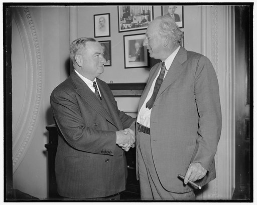 Ed Jamieson; James Keenan, Asst. Atty. Gen'l; Sen. Pat Harrison; [...]Wm. E. Jamieson, 5/26/38