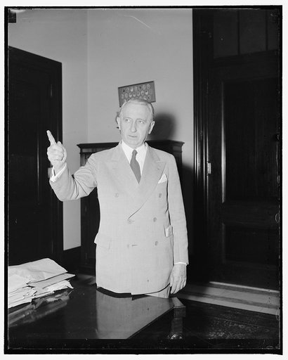 Sen. Walter George, 6/9/38