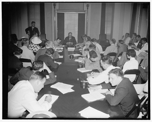 Ickes press conference