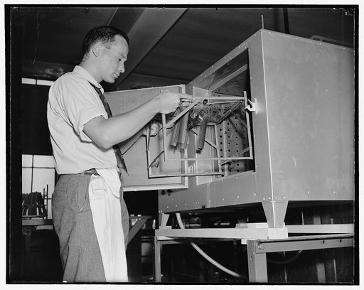 Government discovers method to preserve movie film indefinitely. Washington, D.C., July 8. People living in the year 2000 will be able to see and hear today's history in the making through experiments on preserving movie film now being conducted by the National Bureau of Standards. The experts at th