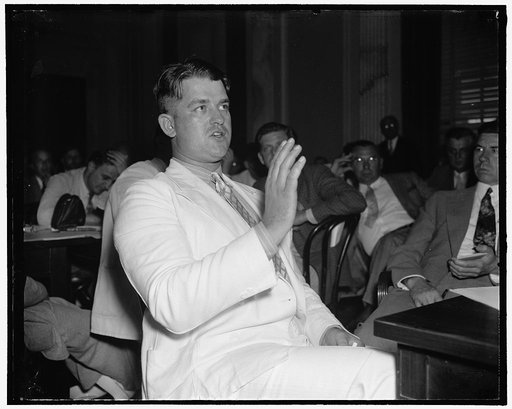 Walter P. Keellner, city policeman of Canton appearing before Committee [...] the LaFollette Civil Liberties