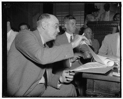 Richard R. France, Chief Deputy Sheriff of Stark Co., Ohio appearing before the Lafollette Civil Liberties Committee