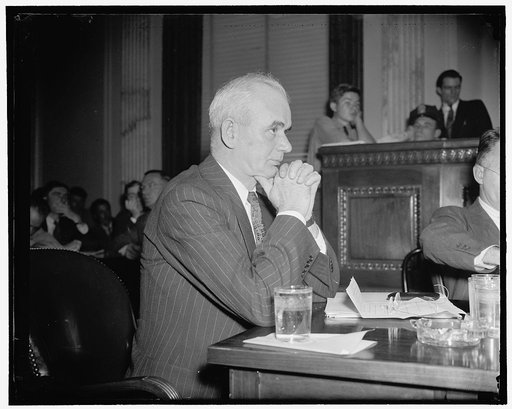 Union official denies force was used in persuading steel workers to join. Washington, D.C., July 22. Testifying before the Senate Civil Liberties Committee today, Philip Murray, Chairman of the Steel Workers Organizing Committee, declared that he knew of "no single instance" in which SWOC agents use