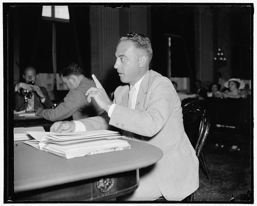 American Legion Head testifies before Un-American committee. Washington, D.C., Aug. 18. "Sinister forces are expending greater effort than ever before to wreck this nation" Homer L. Chaillaux, Americanism director of the American Legion told the Dies Un-American Committee today, 8/18/38