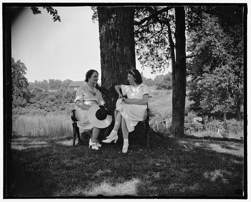 Edness Wilkens and Nellie Tayloe Ross
