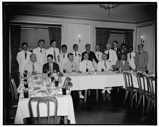 Filipino dinner, Aug. 18, 1938