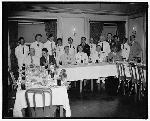 Filipino dinner, Aug. 18, 1938