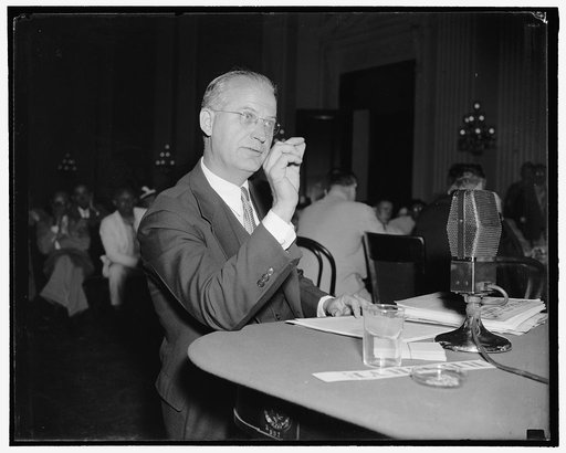 Destruction of Democratic Party aim communists, Dies Committee told. Washington, D.C., Aug. 22. Resuming his testimony before the House Committee investigating Un-American activities today, Dr. J.B. Matthews, former communist organizer, charged that communist strategy in America calls for the destru