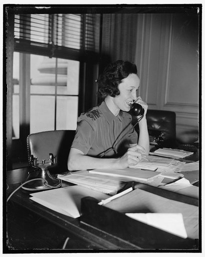 Secretary to Elmer Andrews, Miss Pope