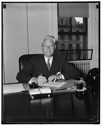 Appointed tub thumper for Uncle Sam. Washington, D.C., Sept. 6. Ben M. Cherrington, of the University of Denver, has just been named Chief of a new division in the State Department just established by Secretary Hull, and which will be known as the "Division of Cultural Relations." The new division, 