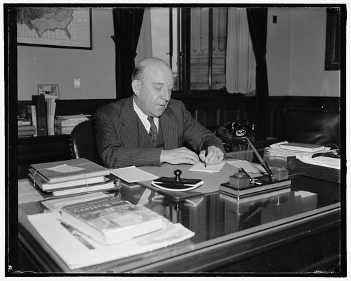 A.A.A. Administrator. Washington, D.C., Sept. 22. A new and informal picture of H.R. Tolley, Administrator of the Agriculture Adjustment Administration, 9/22/38