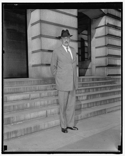 British Ambassador Washington, D.C., Oct. 1. A new informal picture of Sir Ronald Lindsay, British Ambassador to the United States, 10/1/38