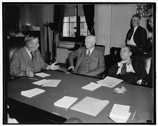 Mississippi Senator. Washington, D.C., Oct. 3. A new informal picture of Senator Theodore G. Bilbo, Democrat of Mississippi. He is a member of the Senate Agriculture Committee, 10/3/38