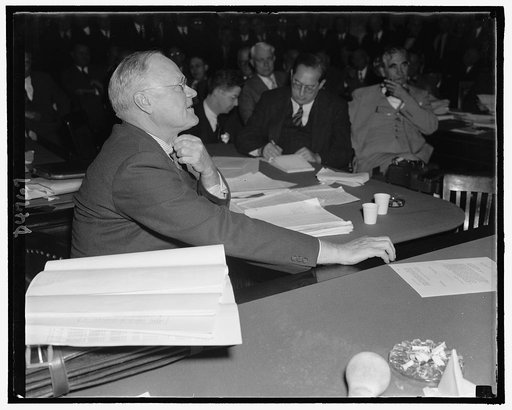 Herbert Enoch's before R.R. fact finding commission