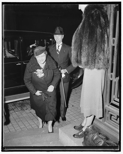 General & Mrs. Jonathan Wainwright at Soviet party