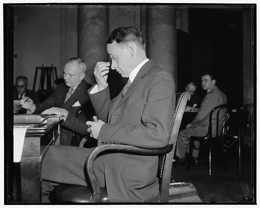 Ed L. Morellead, Dean of Eng. M.I.T. before TVA Committee