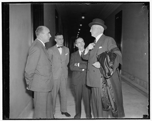 Financier. Washington, D.C., Nov. 23. A new informal picture of Bernard Baruchm New York financier, who was a visitor in the Capital yesterday