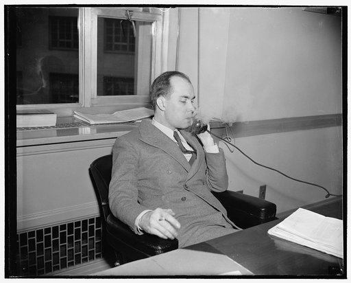 Hugh Cox, Justice Dept., 11/26/38