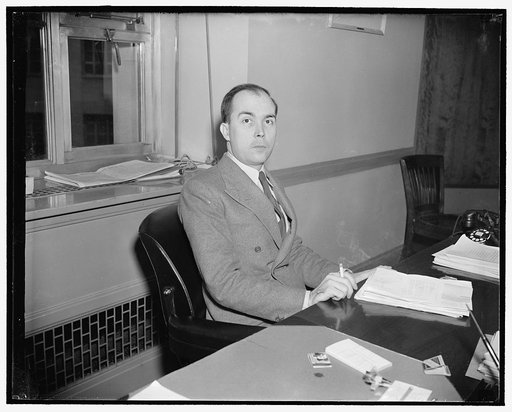 Hugh Cox, Justice Dept., 11/26/38