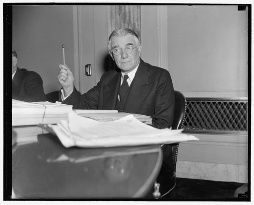 TVA questioner. Washington, D.C., Dec. 1. Rep. Charles A. Wolverton, Republican of New Jersey and member of the Joint Congressional Committee Investigating TVA, is proving to be an adroit questioner of witnesses appearing now before the Committee at the Capitol