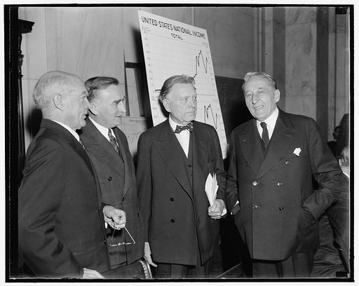 In spotlight as monopoly investigating committee opens public hearings. Washington, D.C., Dec. 1. The Temporary Economic Committee, Joint Legislative-Executive Body Created to Study Economic Ills and Recommend Remedial Legislation, opened public hearings at the Capitol today. These members of the Co