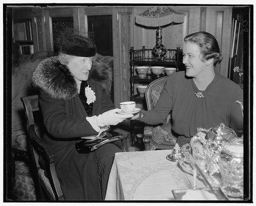 Mrs. Mahlon Pitney and Nancy Seiter