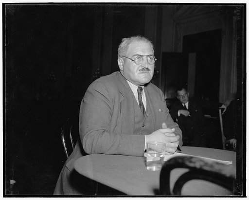 VFW National Committee testifies before Dies Committee. Washington, D.C., Dec. 8. Appearing before the House Committee Investigating Un-American Activities, Eugene I. Van Antwerp, National Commander of the Veterans of Foreign Wars, today advocated enforced state and federal registration of all organ