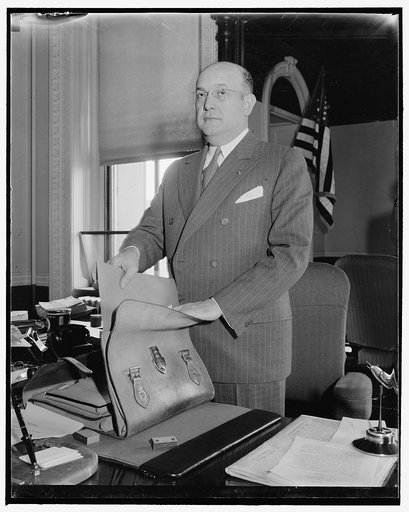 Washington, D.C., Dec. 23. A new informal photograph of Louis Arthur Johnson, Assistant Secretary of War, 12/23/38