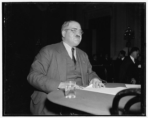 VFW National Committee testifies before Dies Committee. Washington, D.C., Dec. 8. Appearing before the House Committee Investigating Un-American Activities, Eugene I. Van Antwerp, National Commander of the Veterans of Foreign Wars, today advocated enforced state and federal registration of all organ