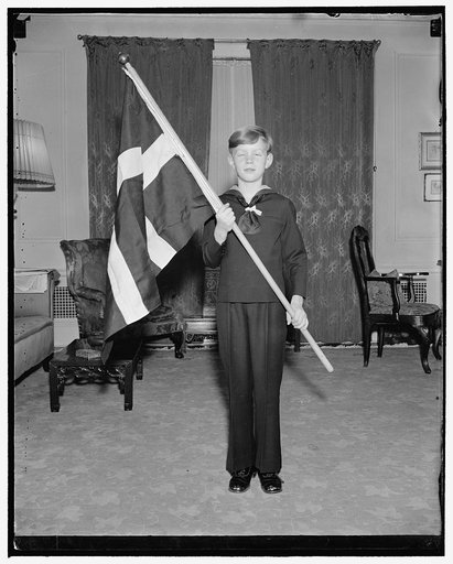 Neils Eickhoff, son of the Charge d'Affairs of the Danish Legation and Mme. Eickhoff