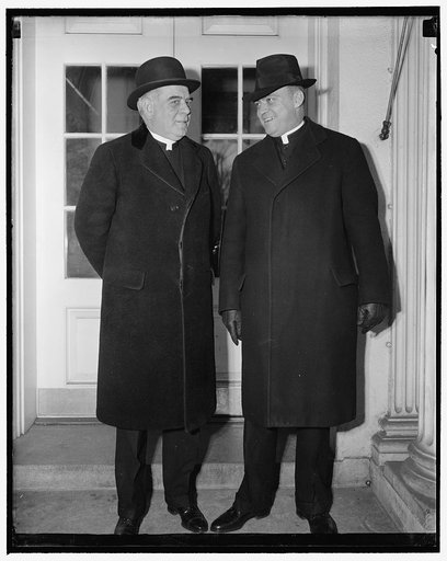 Say farewell to President. Washington, D.C., Dec. 29. Most Rev. James H. Ryan, Bishop of Omaha, Nebraska and formerly Rector of Catholic University, and Rev. Maurice Sheehy, head of the Department of Religious Education at Catholic University, paid their respects to President Roosevelt yesterday bef