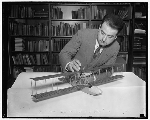 Model for silver anniversary of commercial aviation. Washington, D.C., Dec. 29. New Years Day will mark the 25th anniversary of commercial aviation. The first passenger air line was established between St. Petersburg, and Tampa, Fla. with Tony Jannus, a Washington, D.C., boy, piloting the plane. Pau