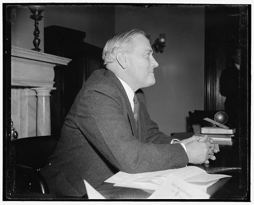 New Senator from Wisconsin. Washington, D.C., Jan. 3. The new United States Senator from Wisconsin, Alexander Wiley. He succeeds Senator F. Ryan Duffy, 1/3/39
