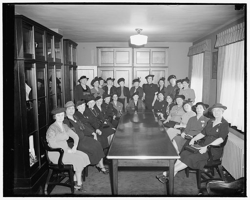 Spanish Am. War. Vets auxillary, 1/24/39