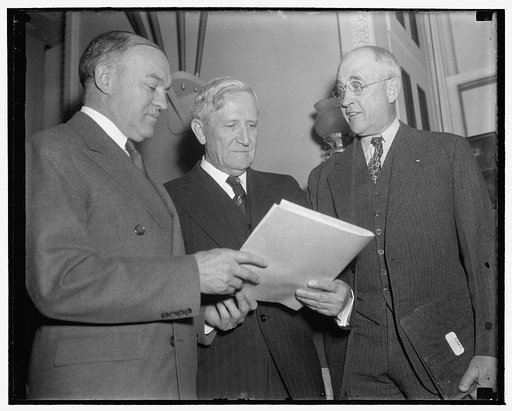 Veteran Texas Senator. Washington, D.C., Jan. 18. A new informal photo of Senator Morris Sheppard of Texas, 1/18/39