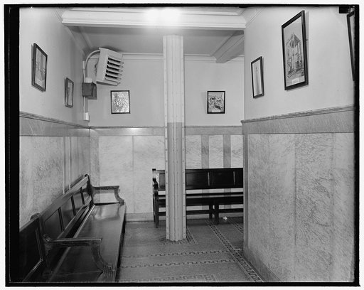 Waiting room (downstairs) Monument, Washington, D.C.